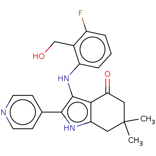 Chemical structure of BindingDB Monomer ID 415373