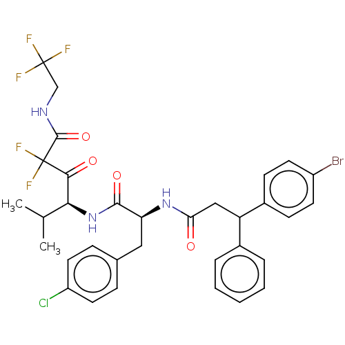 Chemical structure of BindingDB Monomer ID 415651