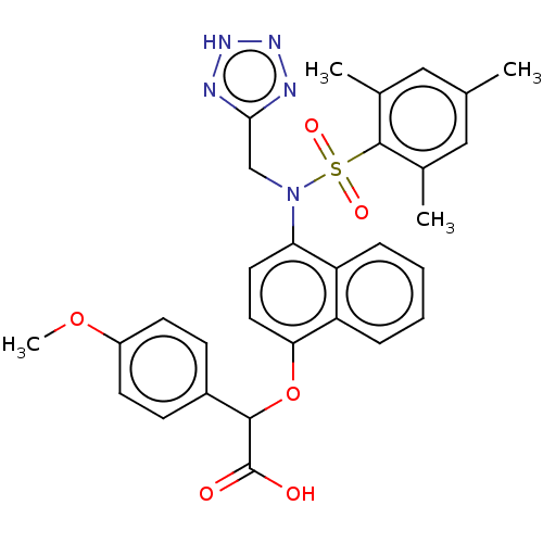 Chemical structure of BindingDB Monomer ID 415707