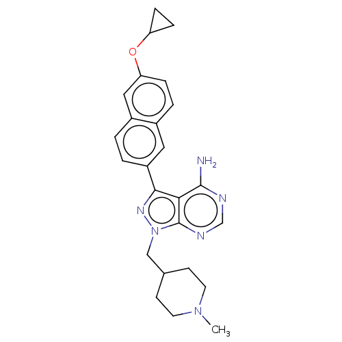 Chemical structure of BindingDB Monomer ID 416538