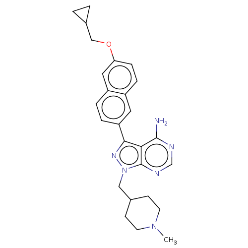 Chemical structure of BindingDB Monomer ID 416544