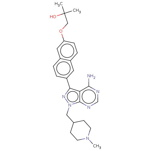 Chemical structure of BindingDB Monomer ID 416548