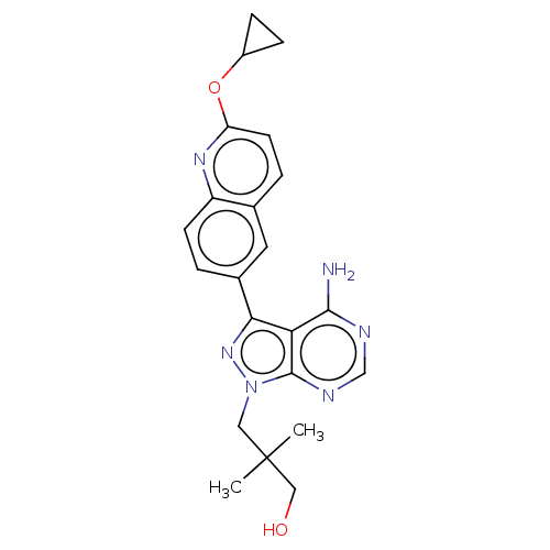 Chemical structure of BindingDB Monomer ID 416553