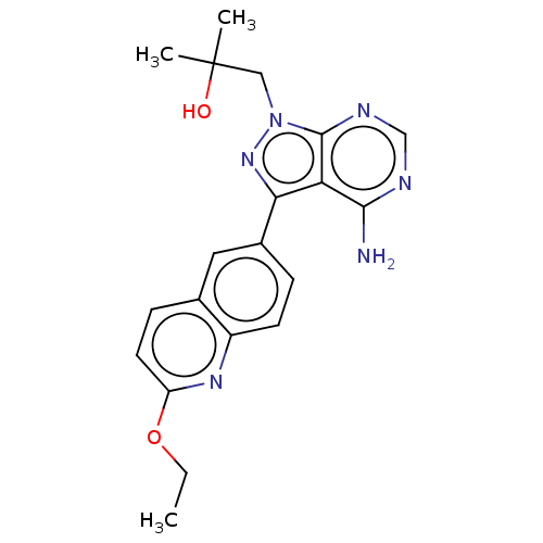 Chemical structure of BindingDB Monomer ID 416557