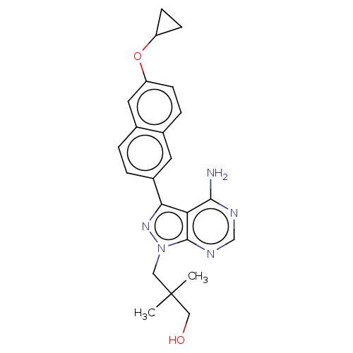 Chemical structure of BindingDB Monomer ID 416560