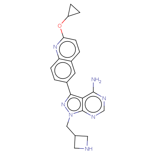 Chemical structure of BindingDB Monomer ID 416573
