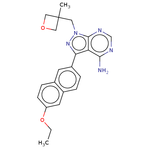 Chemical structure of BindingDB Monomer ID 416582
