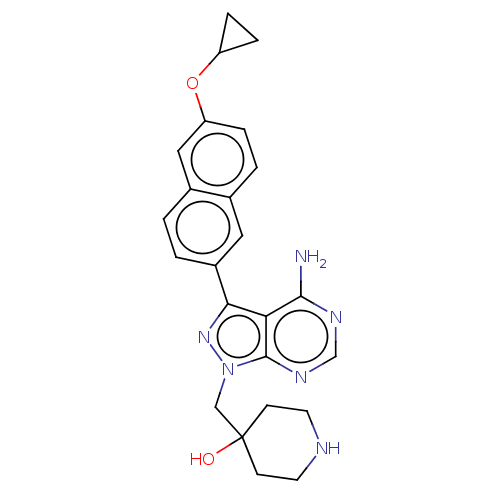 Chemical structure of BindingDB Monomer ID 416611
