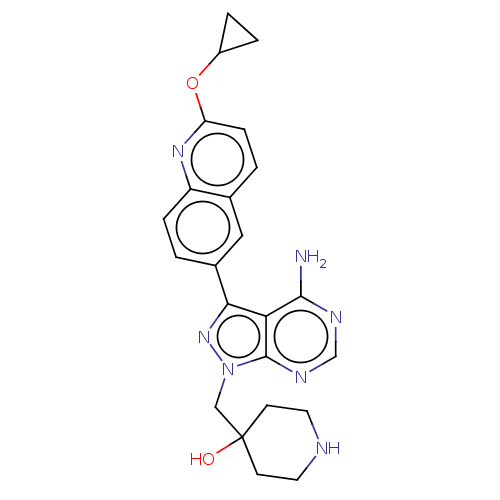 Chemical structure of BindingDB Monomer ID 416615