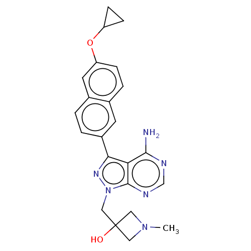Chemical structure of BindingDB Monomer ID 416624