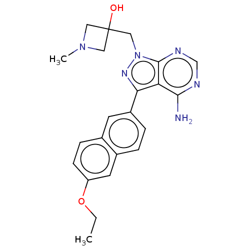 Chemical structure of BindingDB Monomer ID 416630
