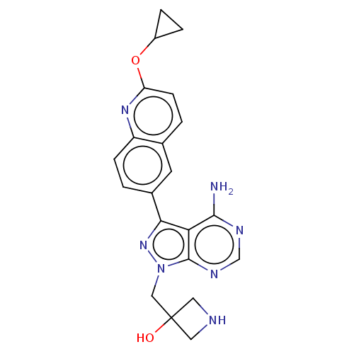 Chemical structure of BindingDB Monomer ID 416634