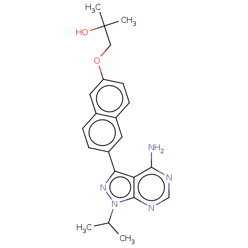 Chemical structure of BindingDB Monomer ID 416648