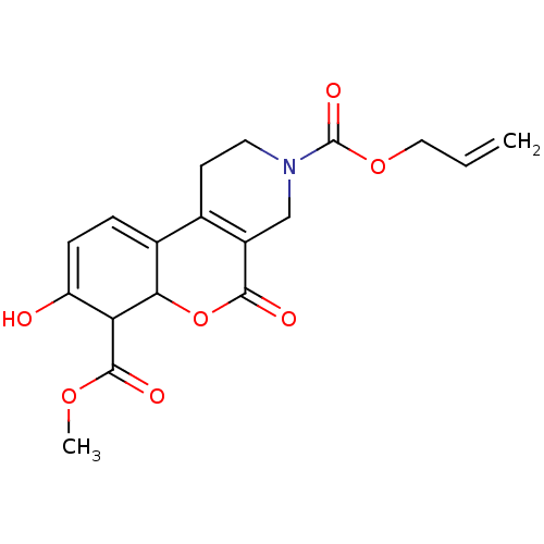 Chemical structure of BindingDB Monomer ID 416662