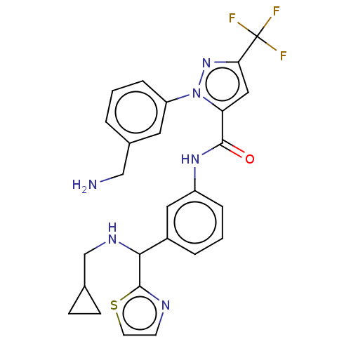 Chemical structure of BindingDB Monomer ID 416780