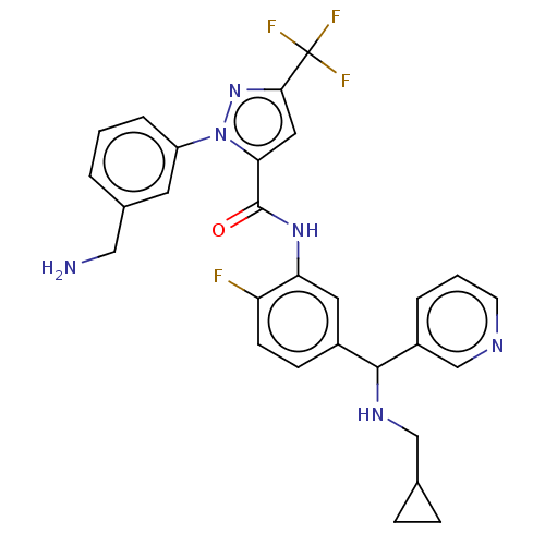 Chemical structure of BindingDB Monomer ID 416784