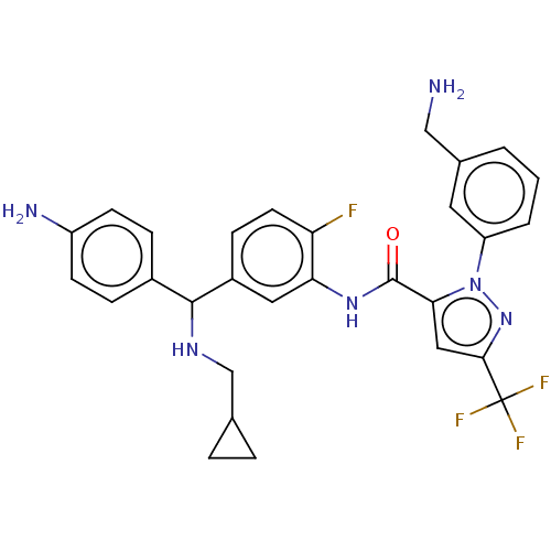 Chemical structure of BindingDB Monomer ID 416789