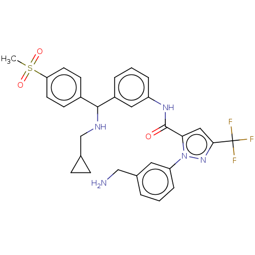 Chemical structure of BindingDB Monomer ID 416795