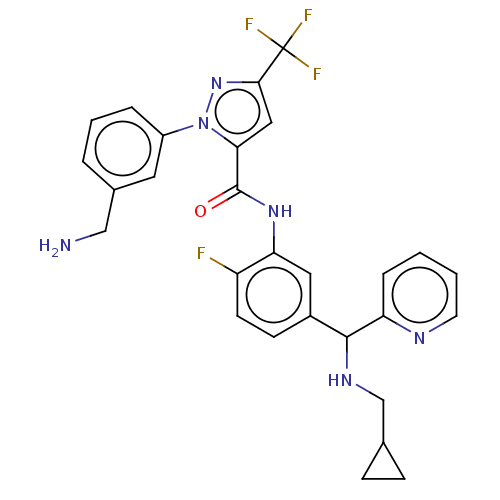 Chemical structure of BindingDB Monomer ID 416812