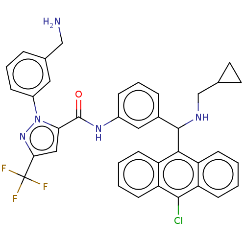 Chemical structure of BindingDB Monomer ID 416813