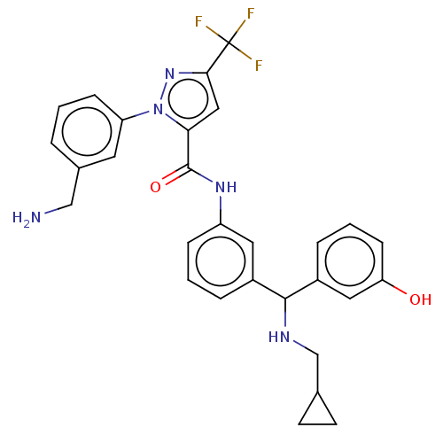 Chemical structure of BindingDB Monomer ID 416814