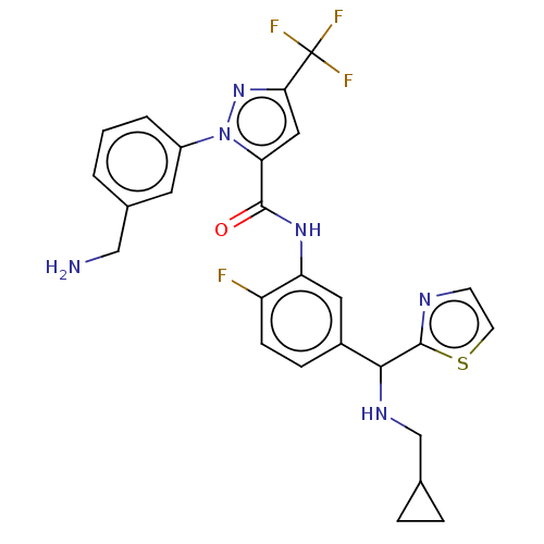 Chemical structure of BindingDB Monomer ID 416815
