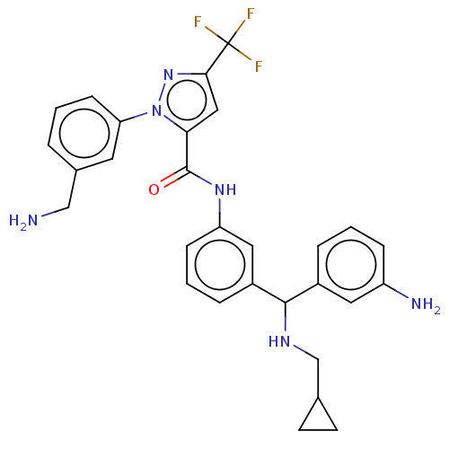 Chemical structure of BindingDB Monomer ID 416821