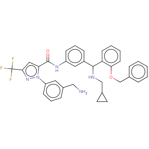 Chemical structure of BindingDB Monomer ID 416840