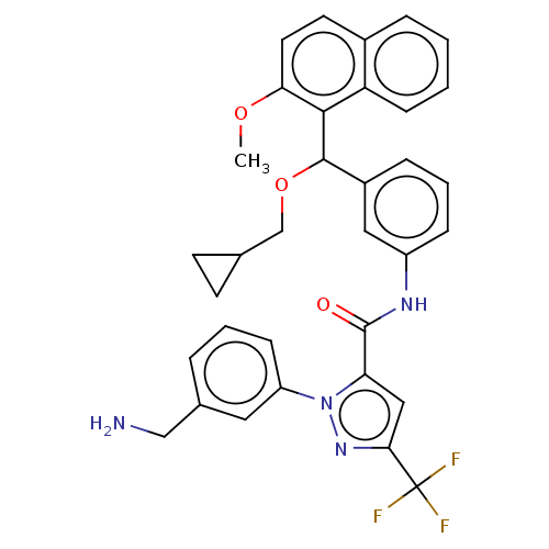 Chemical structure of BindingDB Monomer ID 416861