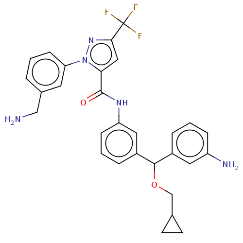 Chemical structure of BindingDB Monomer ID 416867