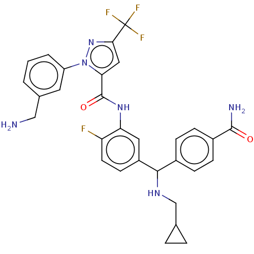 Chemical structure of BindingDB Monomer ID 416873
