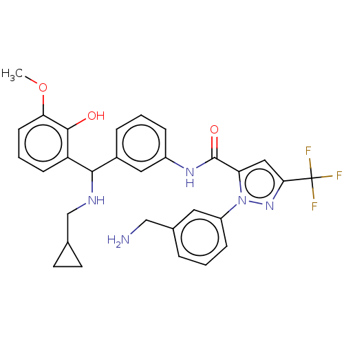 Chemical structure of BindingDB Monomer ID 416876