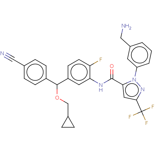 Chemical structure of BindingDB Monomer ID 416894