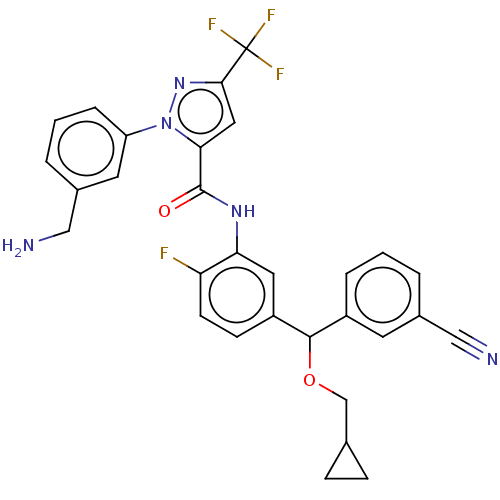 Chemical structure of BindingDB Monomer ID 416900
