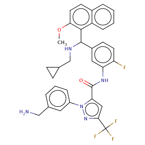 Chemical structure of BindingDB Monomer ID 416906