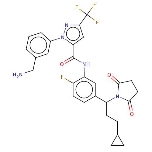 Chemical structure of BindingDB Monomer ID 416954