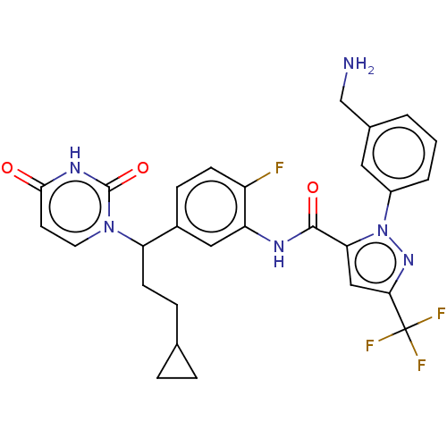 Chemical structure of BindingDB Monomer ID 416960