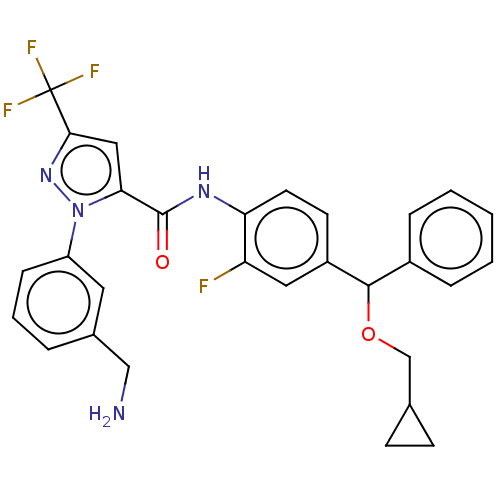 Chemical structure of BindingDB Monomer ID 416963