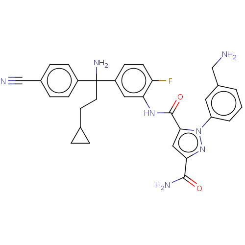 Chemical structure of BindingDB Monomer ID 416973