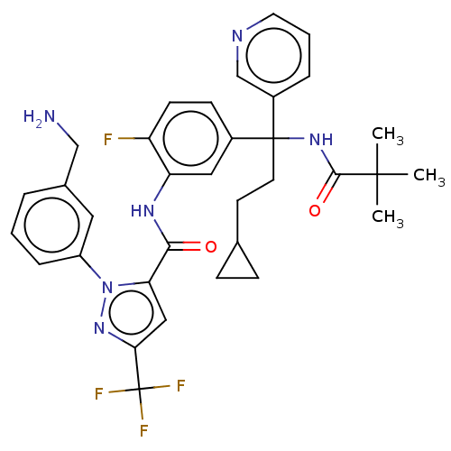 Chemical structure of BindingDB Monomer ID 416974