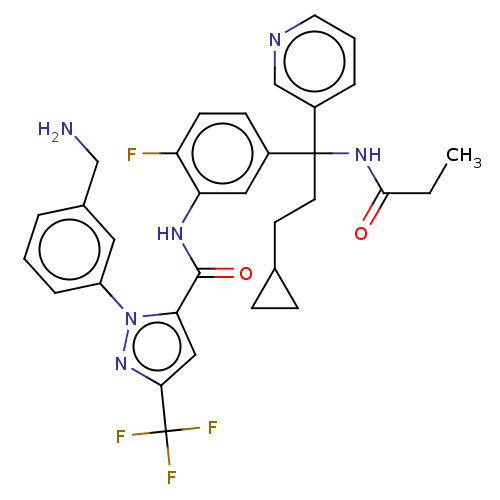 Chemical structure of BindingDB Monomer ID 416980