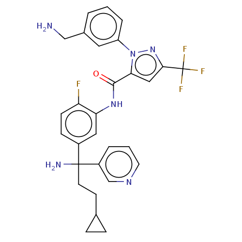 Chemical structure of BindingDB Monomer ID 416981