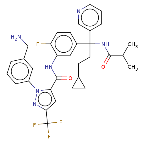 Chemical structure of BindingDB Monomer ID 416983