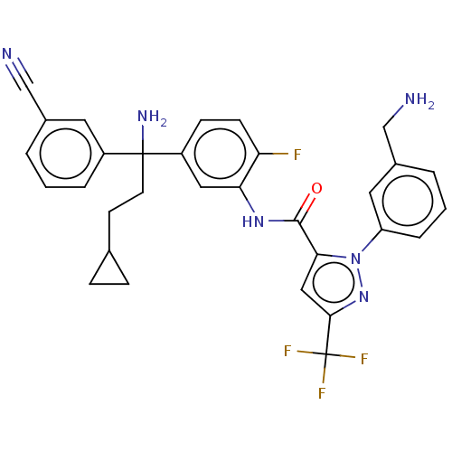 Chemical structure of BindingDB Monomer ID 416996