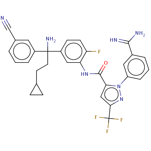 Chemical structure of BindingDB Monomer ID 417006