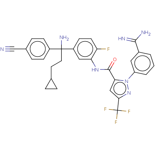 Chemical structure of BindingDB Monomer ID 417012