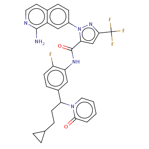 Chemical structure of BindingDB Monomer ID 417013