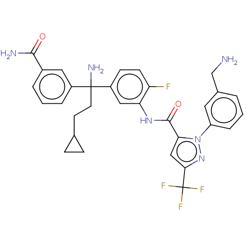 Chemical structure of BindingDB Monomer ID 417014
