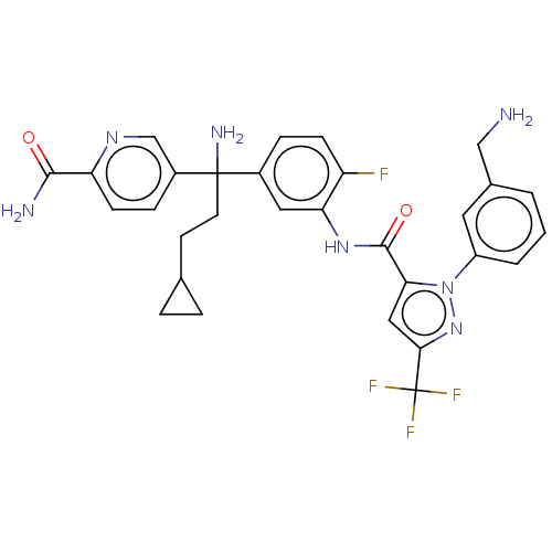 Chemical structure of BindingDB Monomer ID 417021