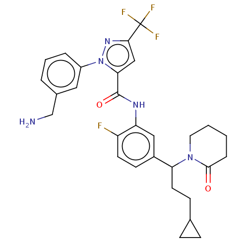 Chemical structure of BindingDB Monomer ID 417025